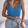 Scoop Cable Knit Vest