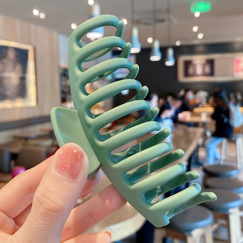 Korean Luxe Solid Hair Claws