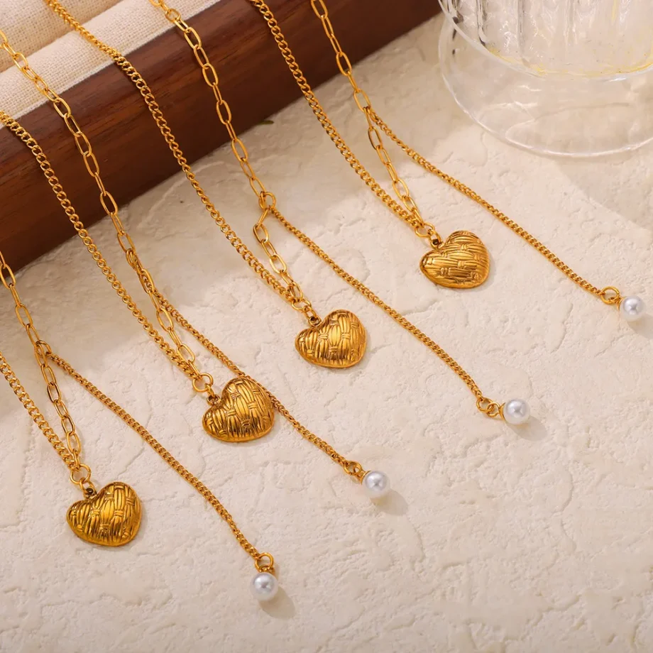 Heart of Pearl Necklace