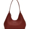 Moonlit Leather Shoulder Bag