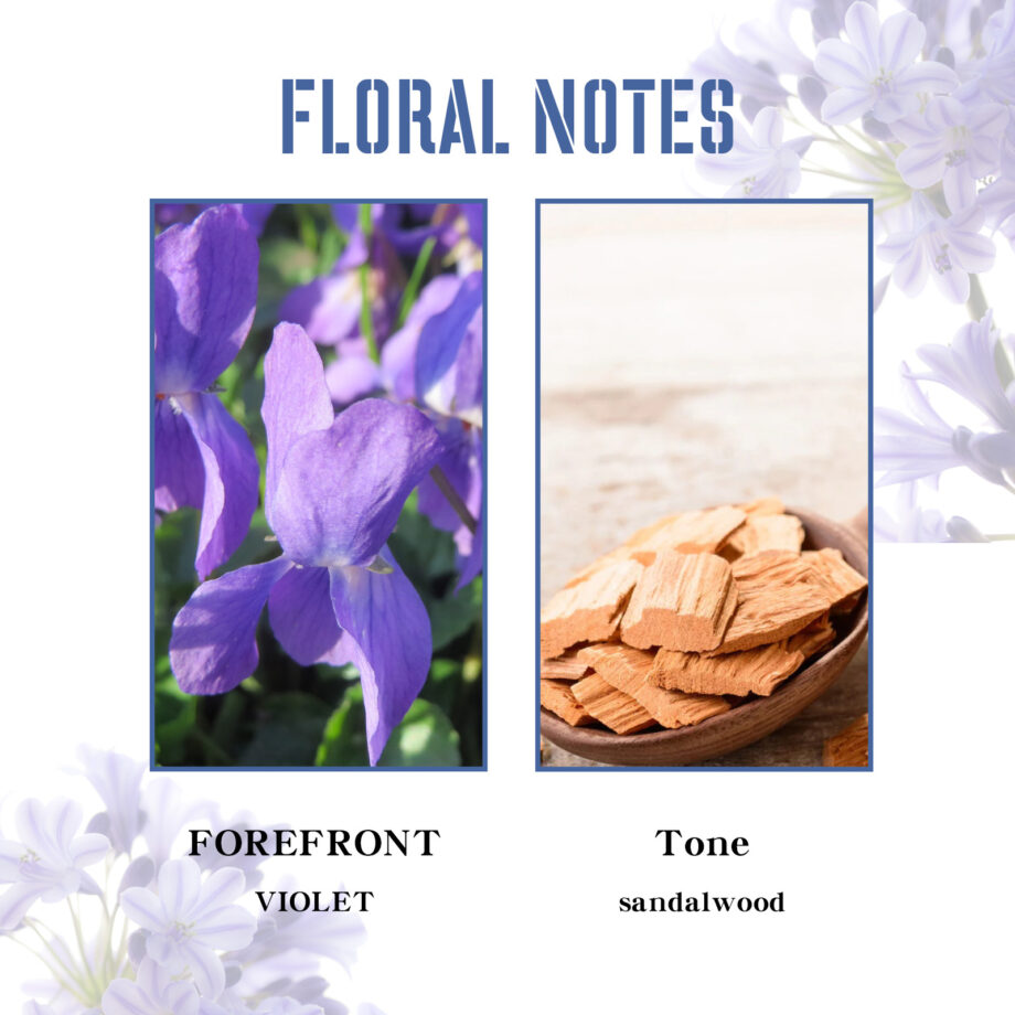 North Moon Violet Perfume Spray