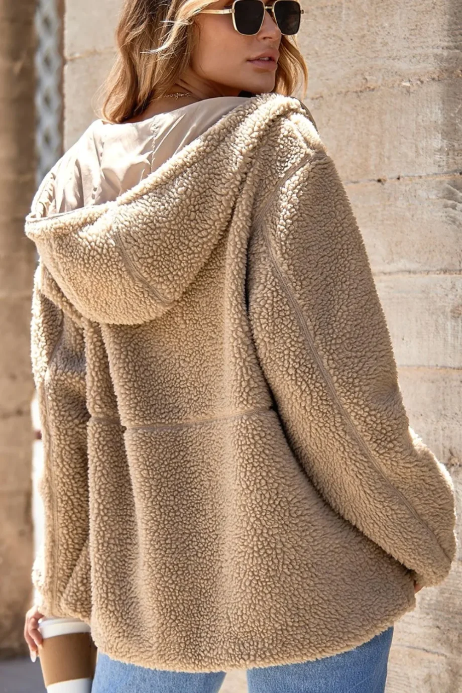 Fleece Hooded Jacket