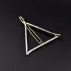 Minimalist Hollow Triangle Hair Clip