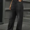 Sunwashed Wide-Leg Jeans