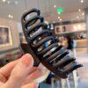 Korean Luxe Solid Hair Claws