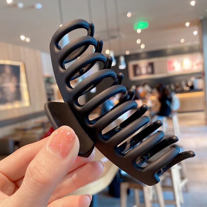 Korean Luxe Solid Hair Claws