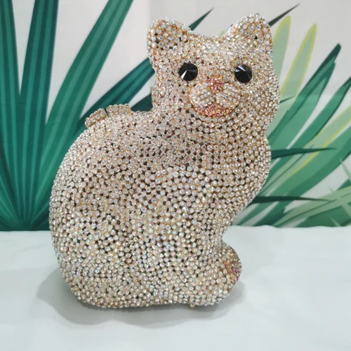 WhiskerSparkle Crystal Purse