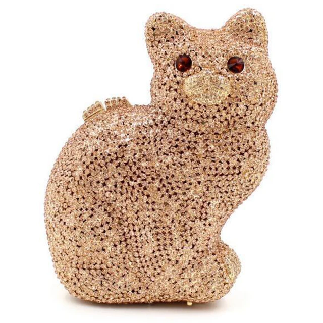 WhiskerSparkle Crystal Purse