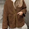 Plush Lambskin Winter Coat