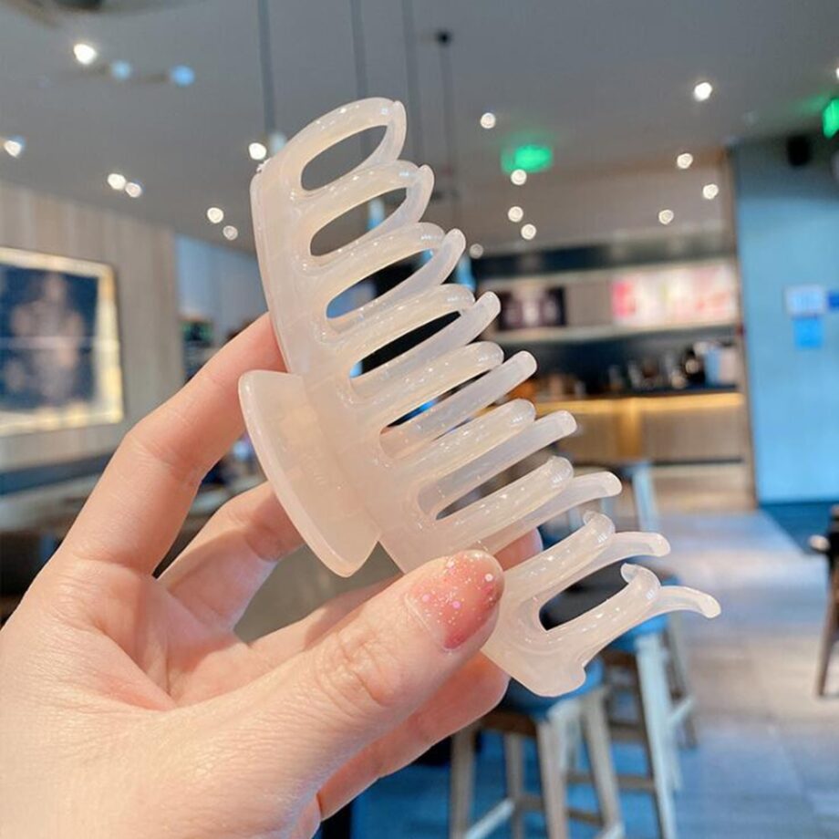 Korean Luxe Solid Hair Claws