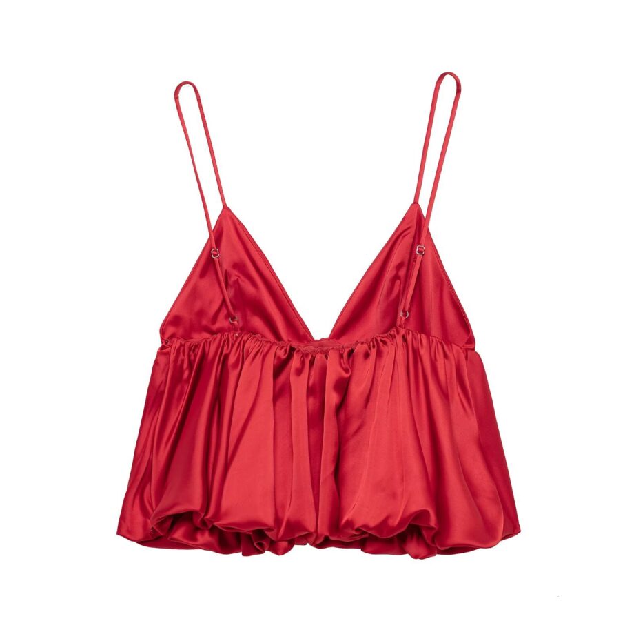 Camisole puffy top