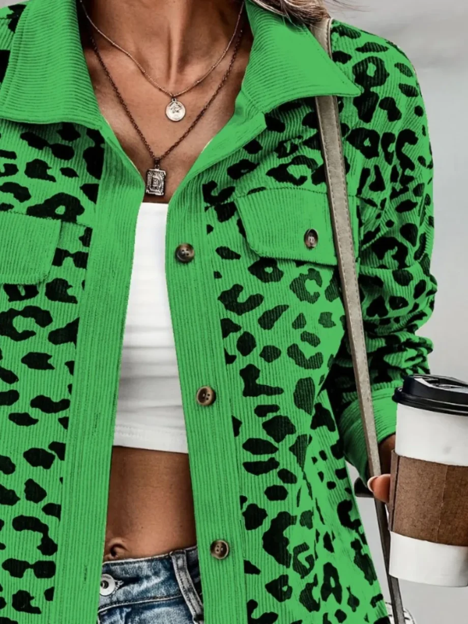 Leopard Print Jacket