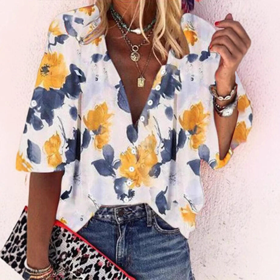 Summer Gypsy Printed Shirt
