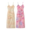 Long dress with camisole
