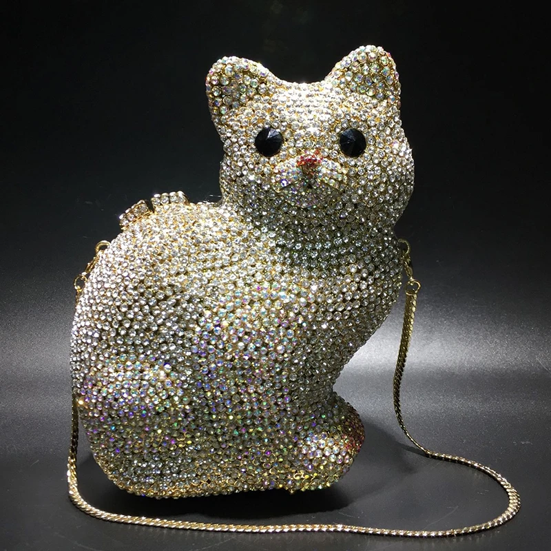 WhiskerSparkle Crystal Purse