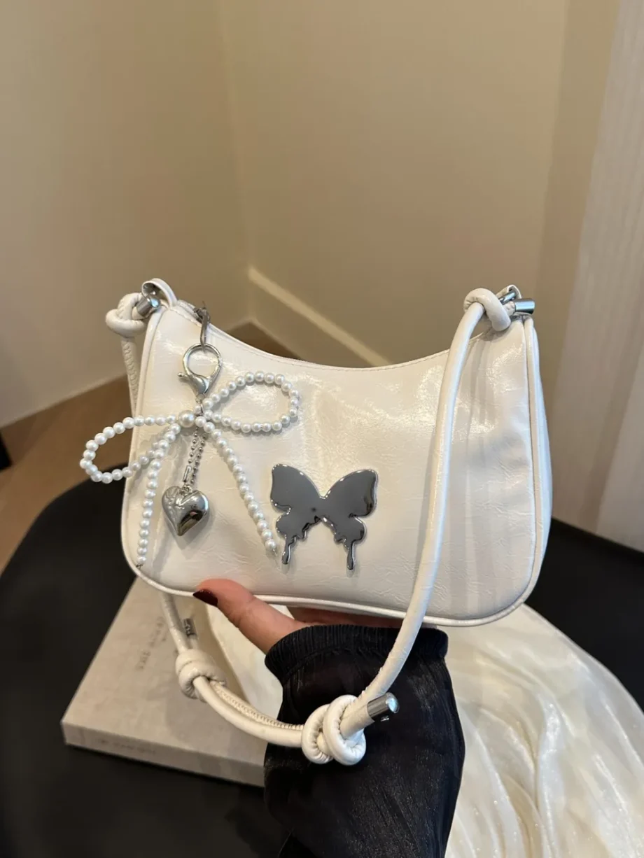 FlutterBow PU Purse