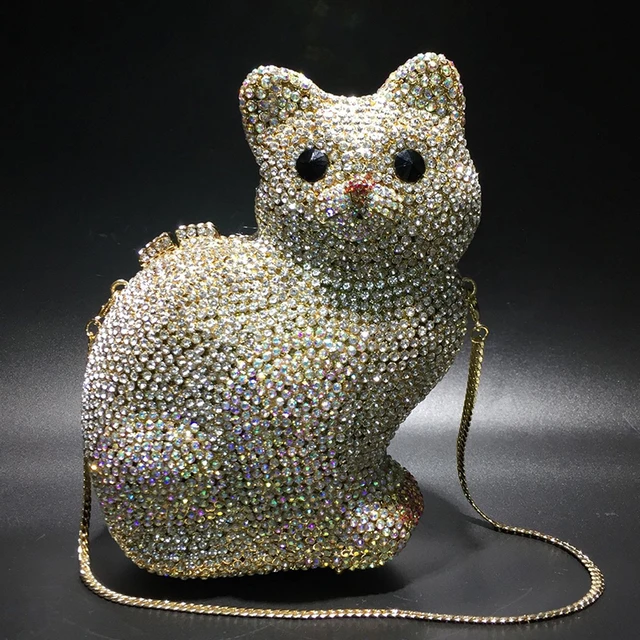 WhiskerSparkle Crystal Purse