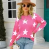 Starry Vibes Dropped Shoulder Sweater
