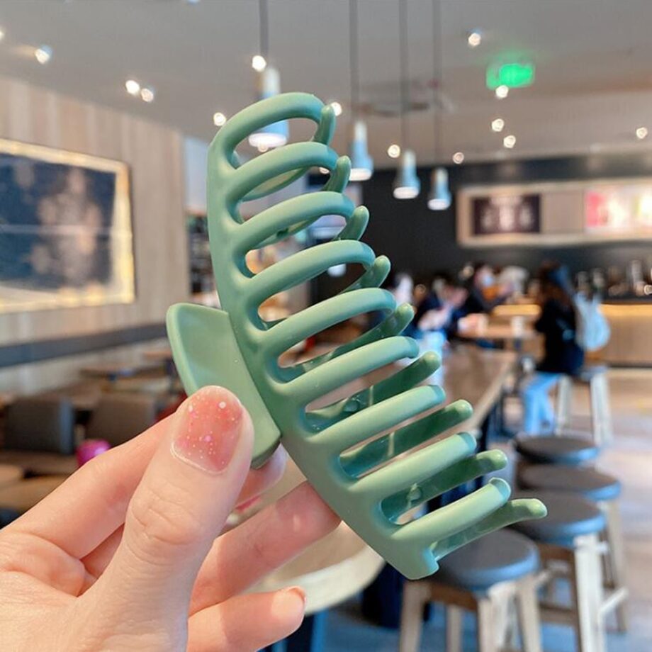 Korean Luxe Solid Hair Claws