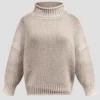 Cozy Turtleneck Knit Sweater