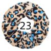 Wild Style Leopard Print Scrunchy