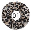 Wild Style Leopard Print Scrunchy