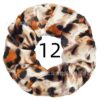Wild Style Leopard Print Scrunchy
