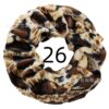 Wild Style Leopard Print Scrunchy