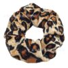 Wild Style Leopard Print Scrunchy
