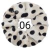 Wild Style Leopard Print Scrunchy