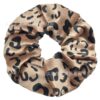 Wild Style Leopard Print Scrunchy