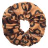 Wild Style Leopard Print Scrunchy