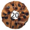 Wild Style Leopard Print Scrunchy