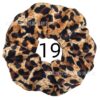 Wild Style Leopard Print Scrunchy