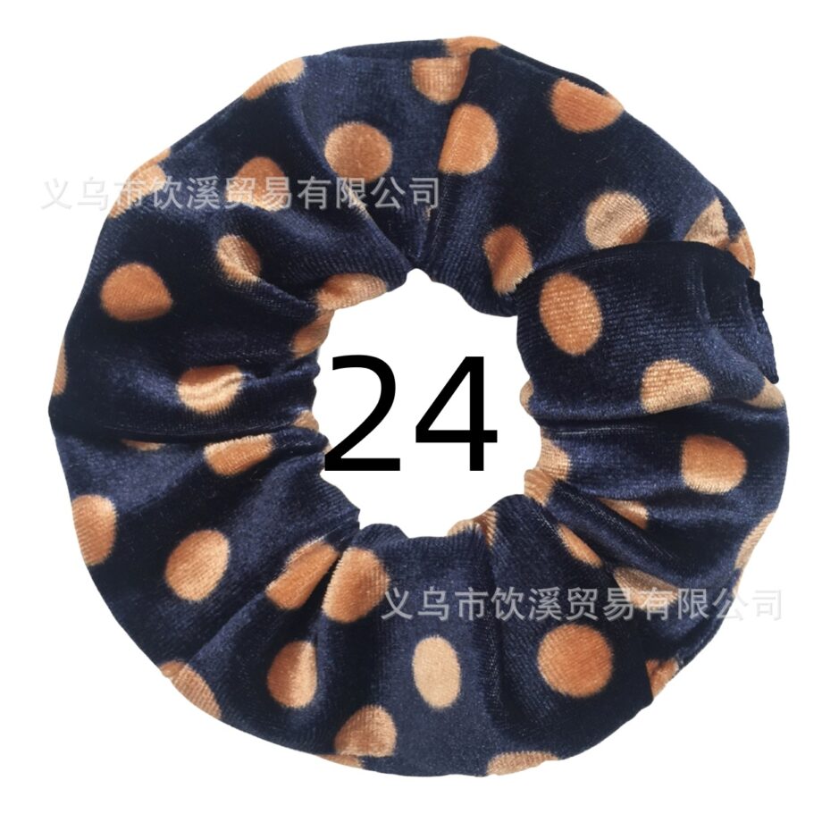 Wild Style Leopard Print Scrunchy