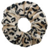 Wild Style Leopard Print Scrunchy