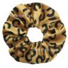 Wild Style Leopard Print Scrunchy